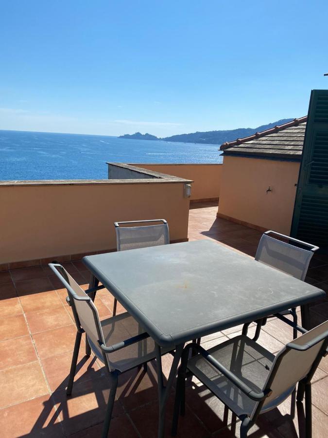 Welcome Riviera - Attico San Faustino 165 Mq Piu 110 Mq Di Terrazza- In Villa 700 ,Vista Mare Strepitosa-100 M Dalla Spiaggia-Parking Esclusivo Rapallo Bagian luar foto