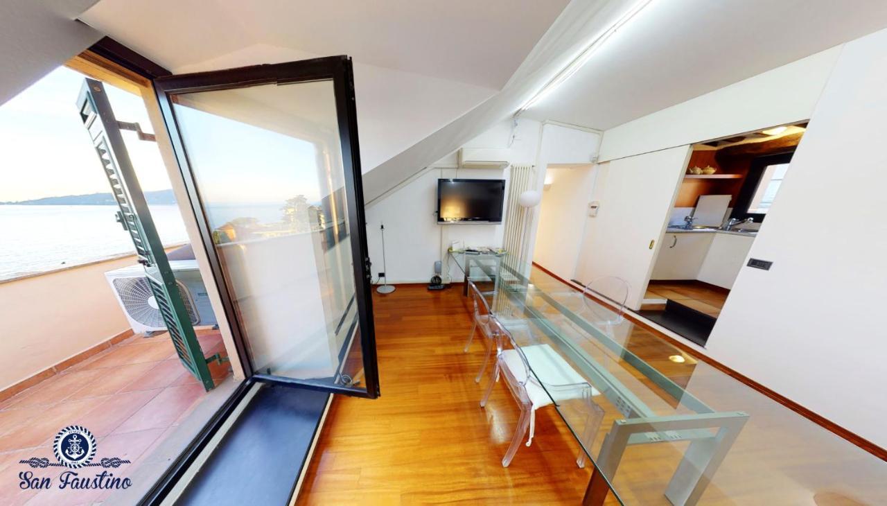 Welcome Riviera - Attico San Faustino 165 Mq Piu 110 Mq Di Terrazza- In Villa 700 ,Vista Mare Strepitosa-100 M Dalla Spiaggia-Parking Esclusivo Rapallo Bagian luar foto