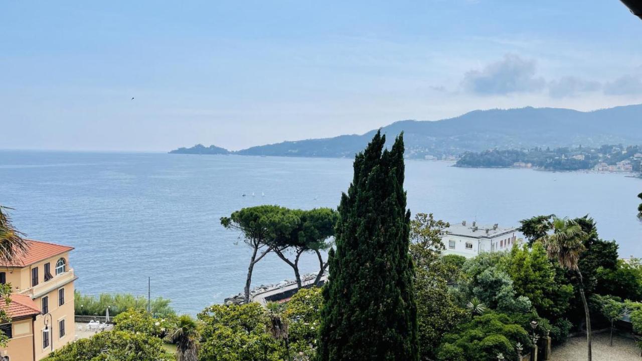 Welcome Riviera - Attico San Faustino 165 Mq Piu 110 Mq Di Terrazza- In Villa 700 ,Vista Mare Strepitosa-100 M Dalla Spiaggia-Parking Esclusivo Rapallo Bagian luar foto